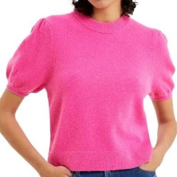 French Connection Sweaters - French Connection Hot Pink Sweater Top S
